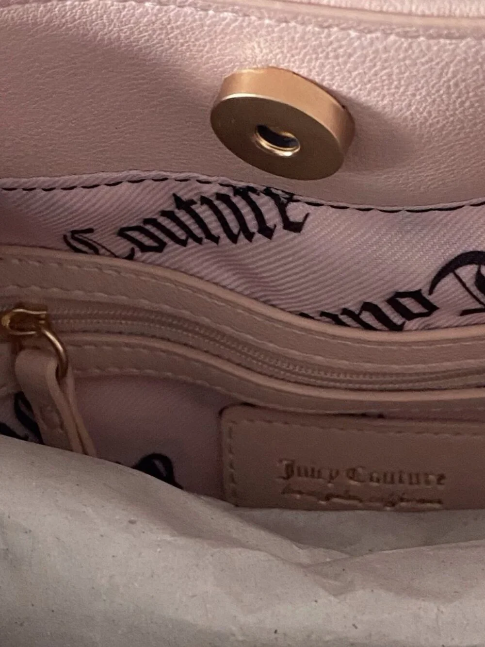 Juicy Couture Royal To Juicy Satchel Bag Purse In Pink Clay W/Charm VIRAL NEW